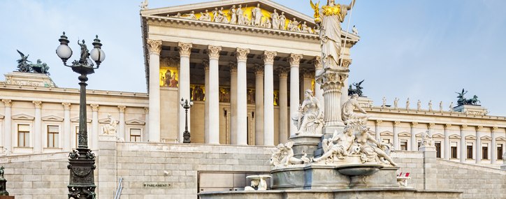 Wien Parlament, © Getty Images Jorg Greuel