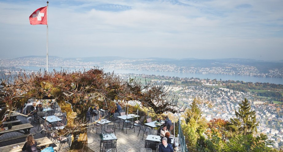 Zuerich Ausblick, © KEYSTONE-CHRISTIAN SCHNUR