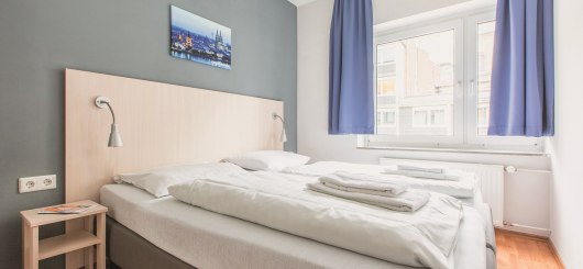 Doppelzimmer, © a&o hostels Marketing GmbH