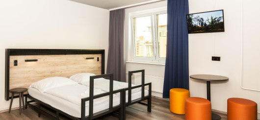 Doppelzimmer, © a&o hostels Marketing GmbH