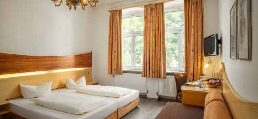 Hotel Spitzberg Doppelzimmer, © Hotel Spitzberg