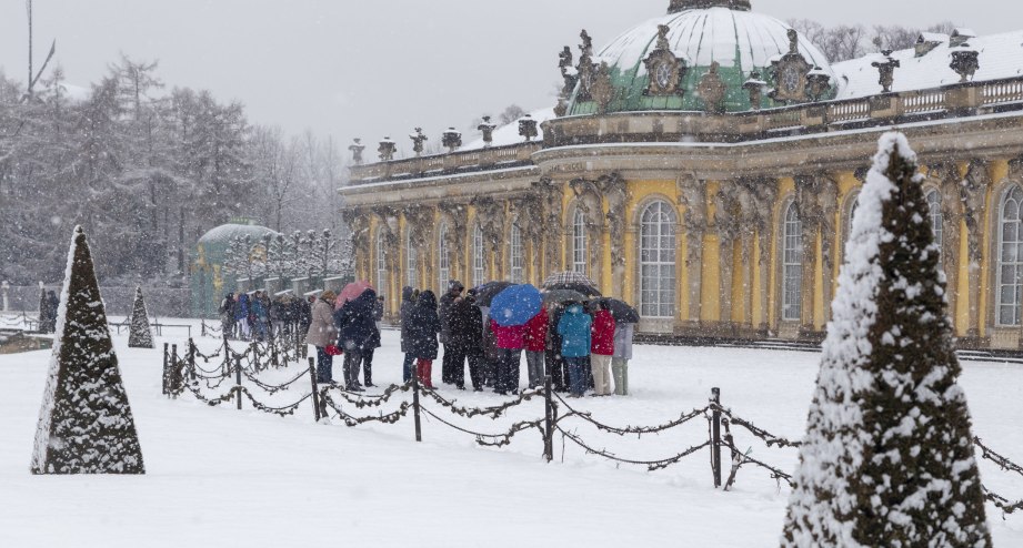 Winter im Schlosspark Sanssouci, © PMSG: Andre Stiebitz