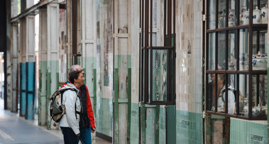 Maastricht Sphinxpassage Besucher, © Ernst Wagensveld