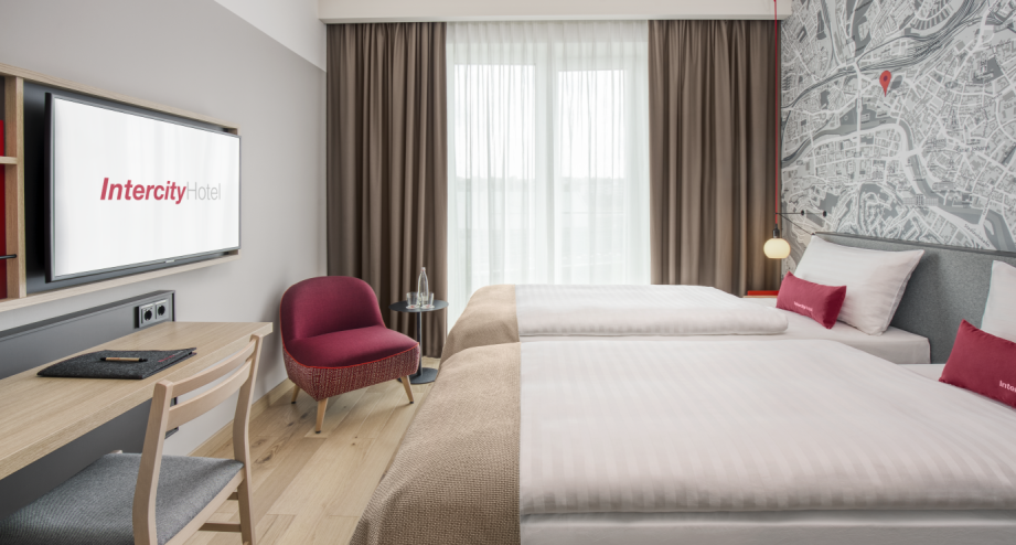 IntercityHotel Saarbrücken Zimmer, © Steigenberger Hotels AG