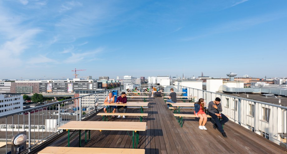 Dachterrasse, © a&o hostels Marketing GmbH