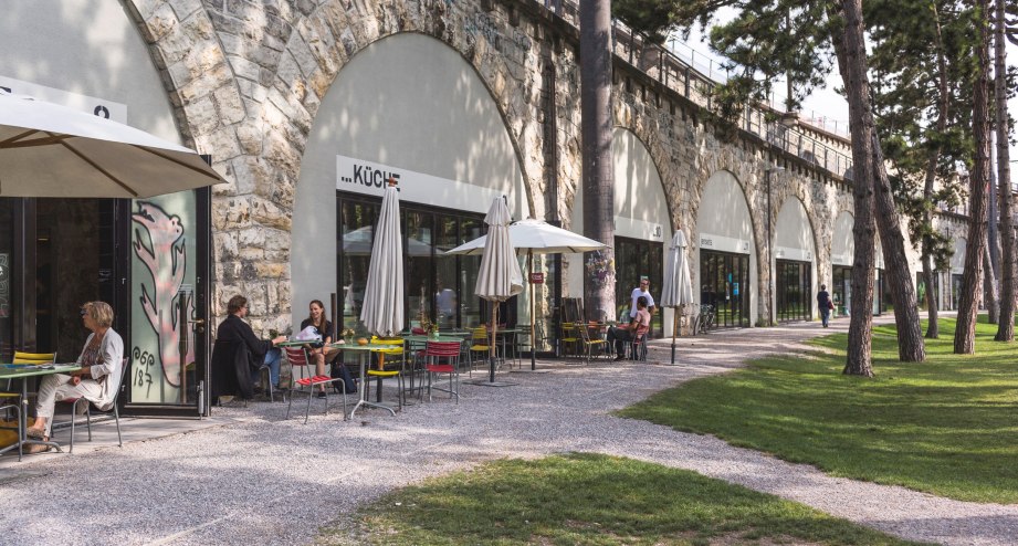 Das Viadukt auf der Josefwiese - BAHNHIT.DE, © Zürich Tourismus