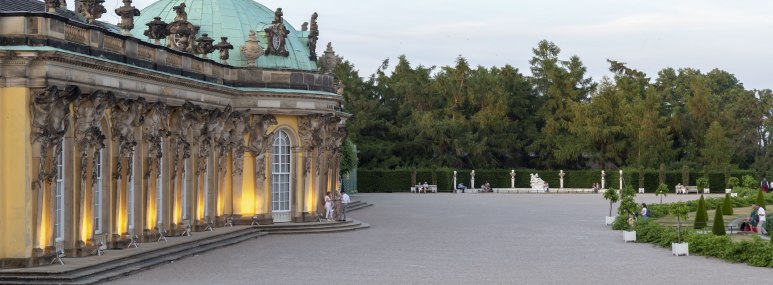 Schloss Sanssouci in Potsdam, © PMSG Andre Stiebitz