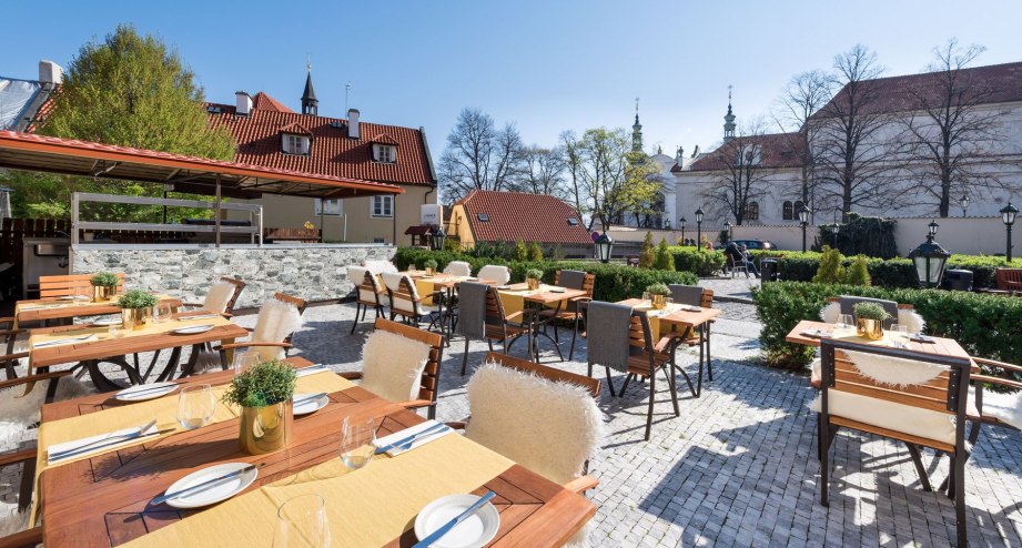 Terrasse, © Lindner Hotel Prague Castle