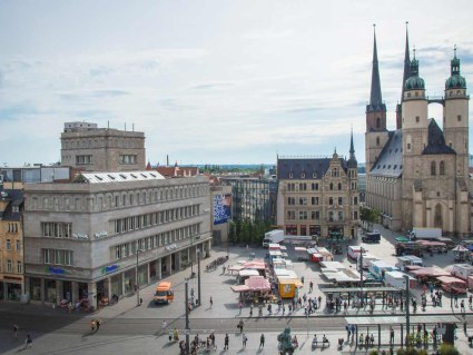 Bahn & Hotel Leipzig, © Stadt Leipzig, Foto: Andreas Schmidt