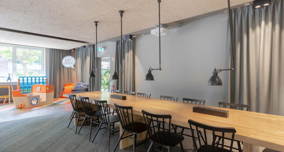 Coworking Space und Kid's Corner, © a&o hostels Marketing GmbH