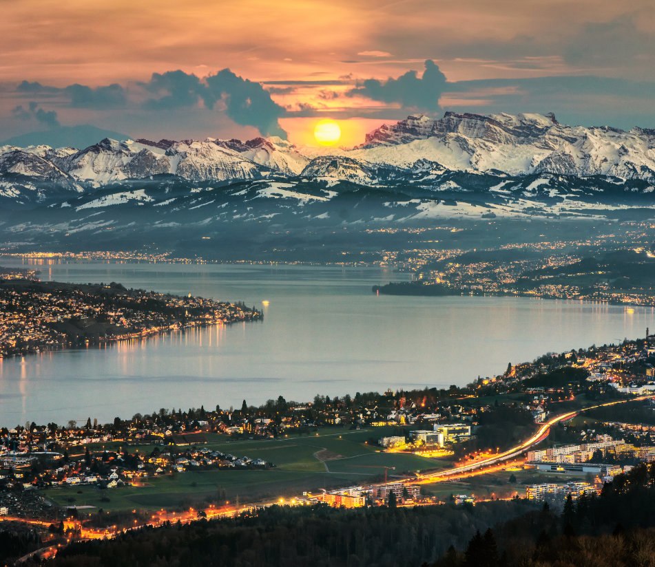 Zürich Panorma Uetliberg, © 2012 STANLEYCHEN