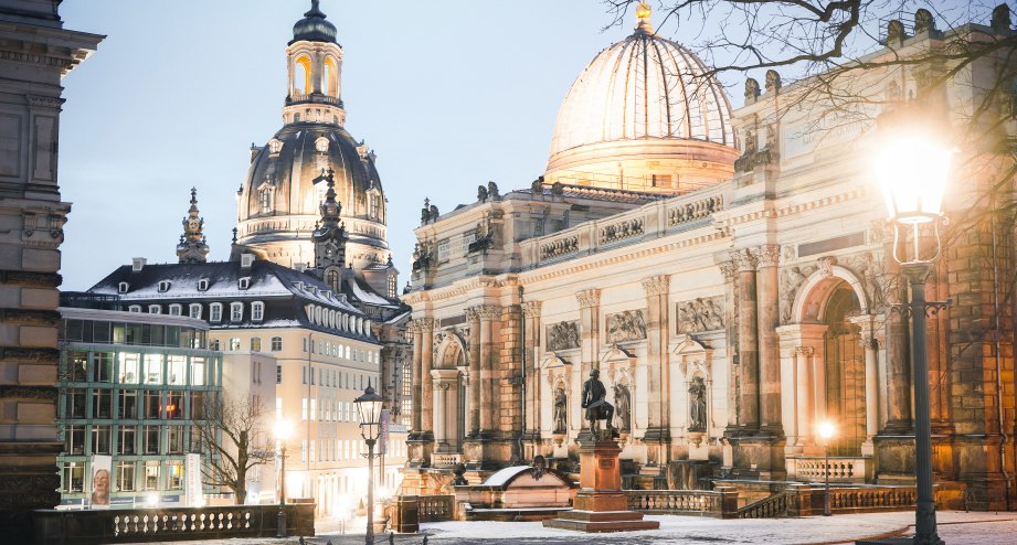 Dresden im Winter, © Dresden Marketing GmbH, Michael R. Hennig (DML-BY)