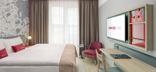 IntercityHotel Saarbrücken Doppelzimmer, © Steigenberger Hotels AG