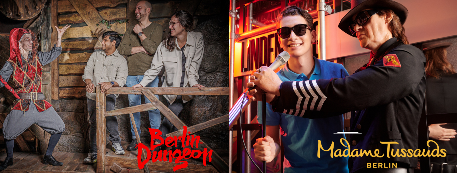 HeroImage Madame Tussauds und Berlin Dungeon, © Merlin Entertainment